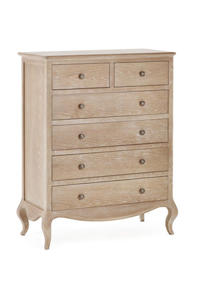 Julian Bowen Camille Camille 4 + 2 Chest Of Drawers From Front And Side-Better Bed Company