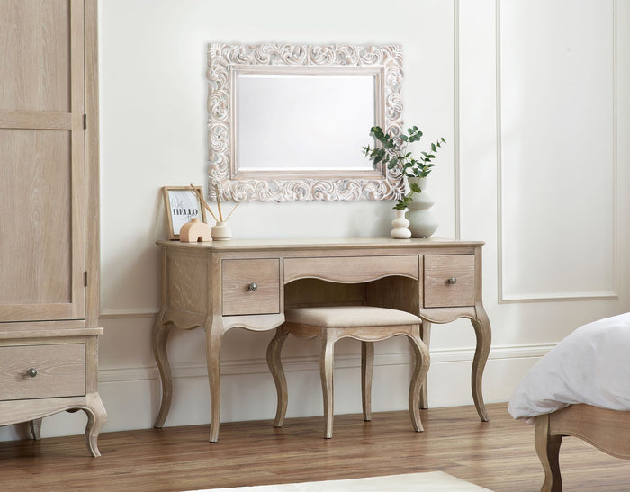 Julian Bowen Camille Dressing Table And Stool