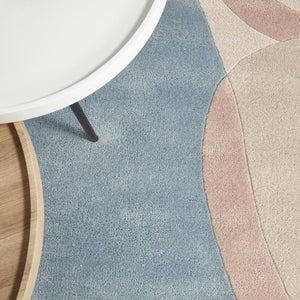 Origins Canyon Pastel Rug Close Up-Better Bed Company 