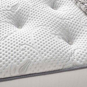 Catherine Lansfield Natural Cashmere Pocket Mattress Cover Close Up-Better Bed Company 