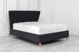 Swanglen Charlotte Black Bed Frame-Better Bed Company
