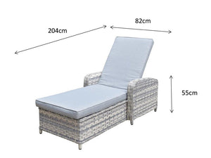 Signature Weave Constance Sun Lounger Dimensions-Better Bed Company 