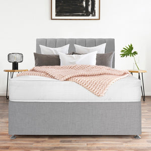 Airsprung Beds Open Coil Memory Divan Set-Better Bed Company