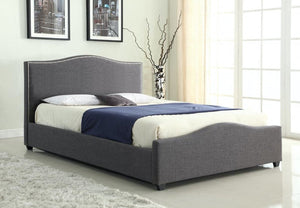 Heartlands Furniture Elle Grey Ottoman Bed-Better Bed Company 