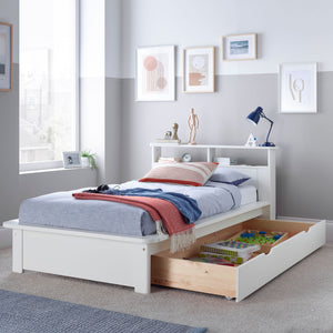 Bedmaster Fraser Wooden Storage Bed Drawer Fully Open-Better Bed Company