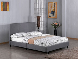 Heartlands Furniture Fusion Grey Fabric Bed Frame-Better Bed Company 