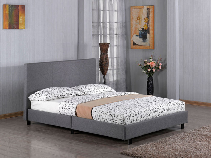 Heartlands Furniture Fusion Grey Fabric Bed Frame