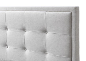 Kaydian Gainford Natural Bolero Bed Frame Headboard Detail-Better Bed Company