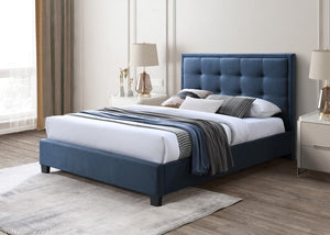 Kaydian Gainford Blue Steel Bed Frame-Better Bed Company
