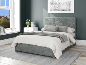 Better Peterborough Distressed Grey Ottoman Bed-Better Bed Company 