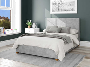 Better Peterborough Silver Smoking Grey Ottoman Bed-Better Bed Company 