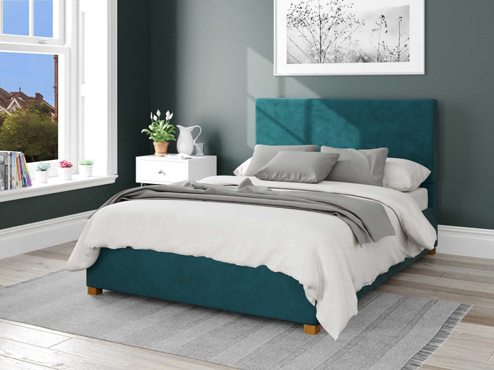 Better Peterborough Emerald Green Ottoman Bed