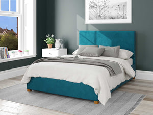 Better Peterborough Teal Green Ottoman Bed-Better Bed Company 