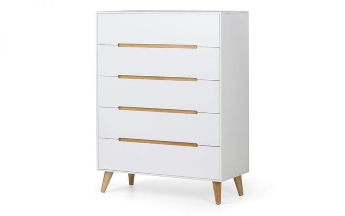 Julian Bowen Alicia 5 Drawer Chest