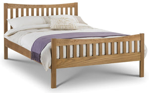 Julian Bowen Bergamo Oak Bed Frame