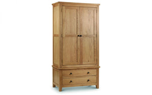 Julian Bowen Marlborough 2 Door Combination Wardrobe