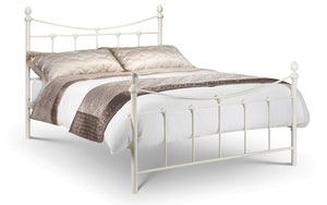 Julian Bowen Rebecca White Metal Bed Frame