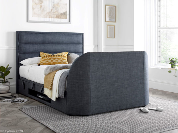 Kaydian Kirkby Pendle Slate TV Ottoman Bed