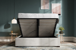 Timsbury Ottoman Bed From Front Open-Better Bed Company