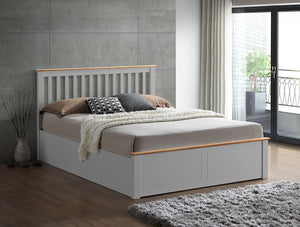 Copenhagen Ottoman Bed Grey Lifestyle-Better Bed Company 