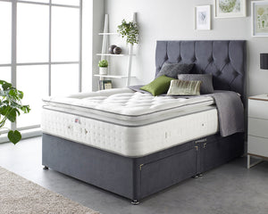 Aspire Hybrid Memory Pillowtop Mattress With A King Size Bed-Better Bed Company 