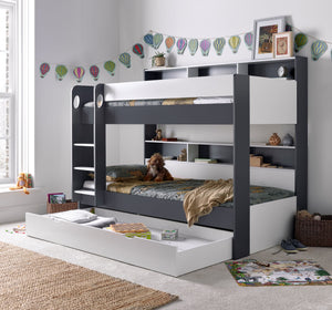Bedmaster Oliver Bunk Bed With Trundle-Better Bed Company