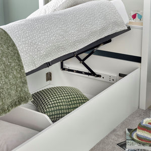 Bedmaster Oscar Ottoman Bed Storage Close Up-Better bed Company