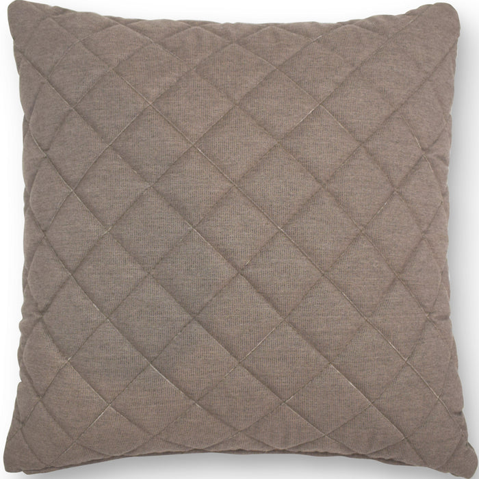 Maze Pair Fabric Scatter Cushions Taupe