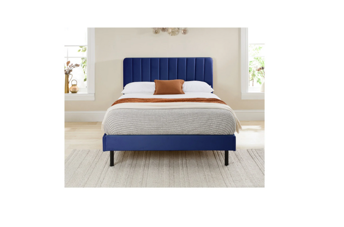 Aspire Rosella Velvet Upholstered Bed Frame