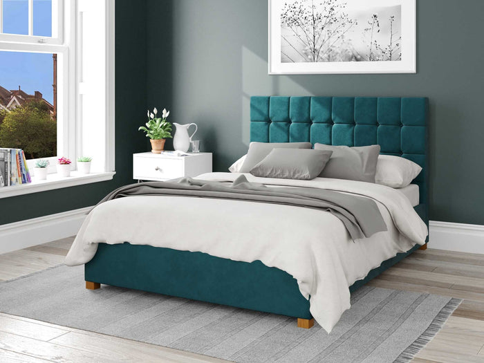 Better Cheshire Emerald Green Ottoman Bed