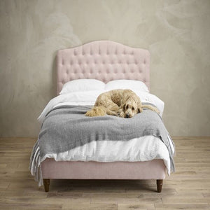 LPD Furniture Sorrento Pink Bed Frame