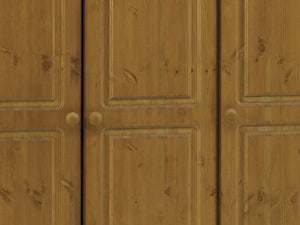 Steens Richmond Pine 3 Door 4 Draw Wardrobe