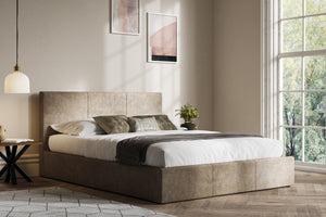 Lincolnshire Ottoman Bed Stone-Better Bed Company