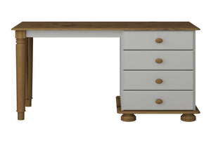 Steens Richmond Grey And Pine Dressing Table