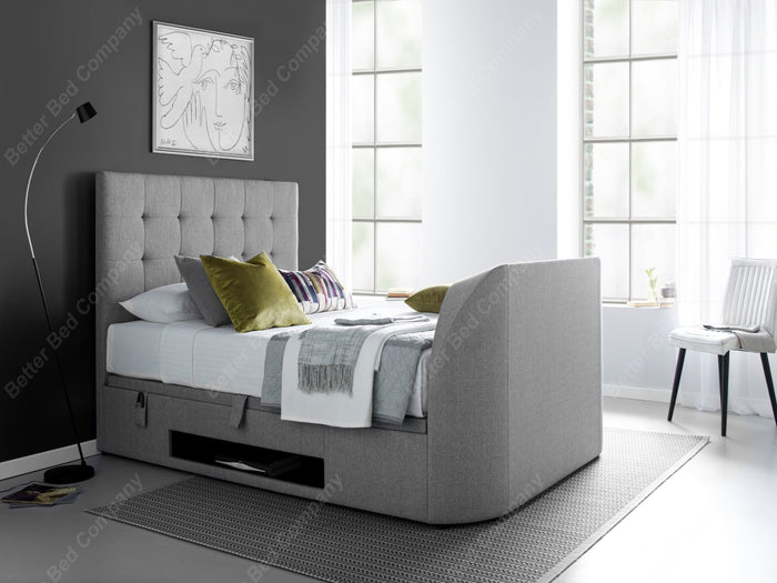 Kaydian Barnard Light Grey Artemis Ottoman TV Bed