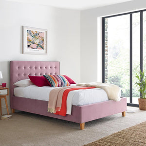 Bedmaster Kingham Ottoman Bed Pink-Better Bed Company