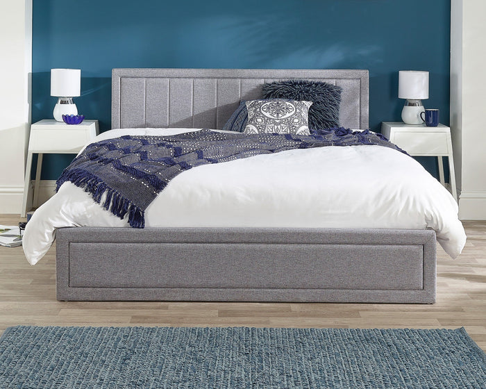 Aspire Cotswold Framed Quilted Headboard Ottoman Bed