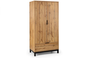 Julian Bowen Bali 2 Door 1 Drawer Wardrobe