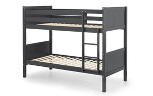 Julian Bowen Bella Bunk Bed Anthracite