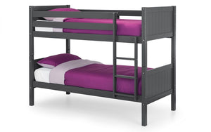 Julian Bowen Bella Bunk Bed Anthracite