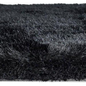 Origins Callie Rug Black Close Up Of Pile Tufts-Better Bed Company 