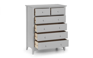 Julian Bowen Cameo 4+2 Drawer Chest Dove Grey