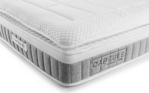 Julian Bowen Capsule 3000 Pillow Top Mattress Front Close Up-Better Bed Company