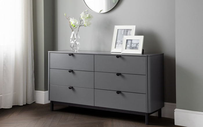 Julian Bowen Chloe 6 Drawer Chest