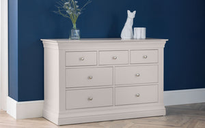 Julian Bowen Clermont 4+3 Drawer Chest