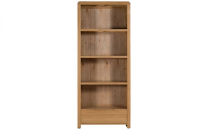 Julian Bowen Curve Tall Bookcase-Better Bed Company