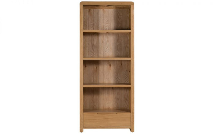 Julian Bowen Curve Tall Bookcase