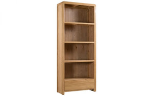 Julian Bowen Curve Tall Bookcase