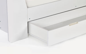Julian Bowen Cyclone Daybed - White Drawer Close Up White-Better Bed Company