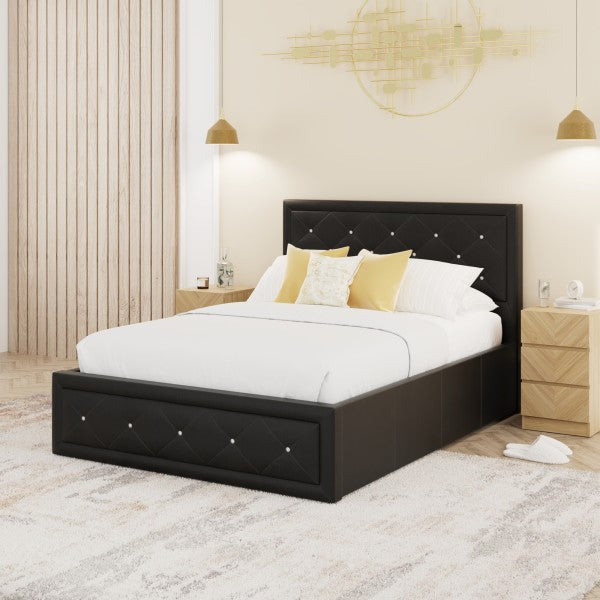 GFW Hollywood Ottoman Bed